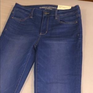 american eagle high rise jeggings
